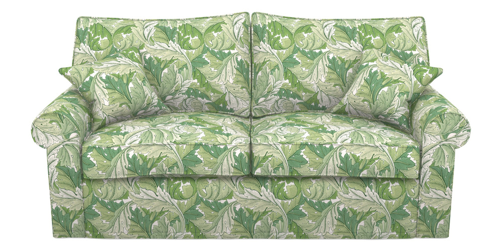 Product photograph of Upperton Sofa Bed 3 Seater Sofa Bed In William Morris Collection - Acanthus - Leaf Green from Sofas and Stuff Limited