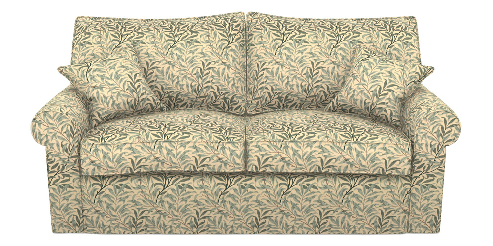 Product photograph of Upperton Sofa Bed 3 Seater Sofa Bed In William Morris Collection - Willow Boughs - Cream Pale Green from Sofas and Stuff Limited