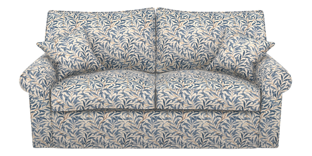 Product photograph of Upperton Sofa Bed 3 Seater Sofa Bed In William Morris Collection - Willow Boughs - Woad from Sofas and Stuff Limited