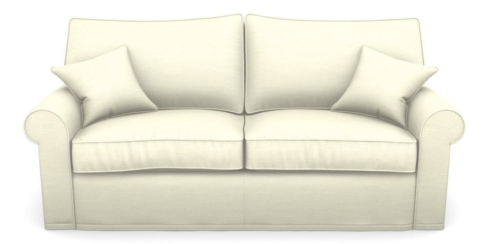 Product photograph of Upperton Sofa Bed 4 Seater Sofa Bed In Basket Weave - Cream from Sofas and Stuff Limited