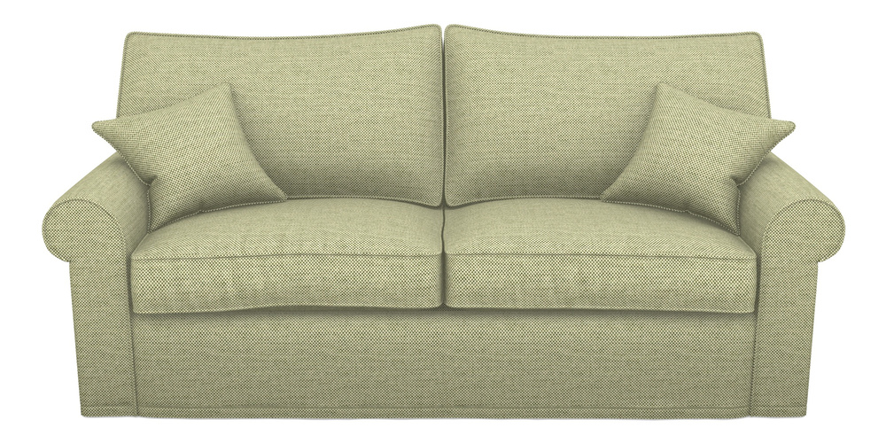 Product photograph of Upperton Sofa Bed 4 Seater Sofa Bed In Basket Weave - Sage from Sofas and Stuff Limited