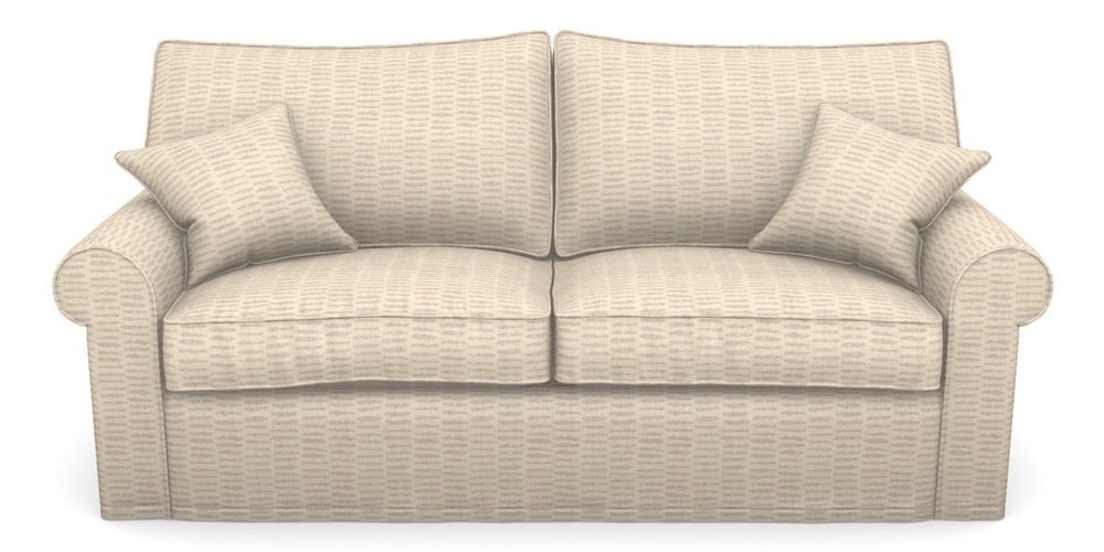 Product photograph of Upperton Sofa Bed 4 Seater Sofa Bed In Cloth 18 - Daub - Rose from Sofas and Stuff Limited