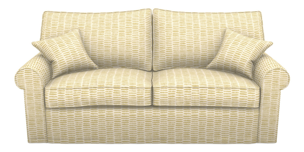 Product photograph of Upperton Sofa Bed 4 Seater Sofa Bed In Cloth 18 - Daub - Summer from Sofas and Stuff Limited