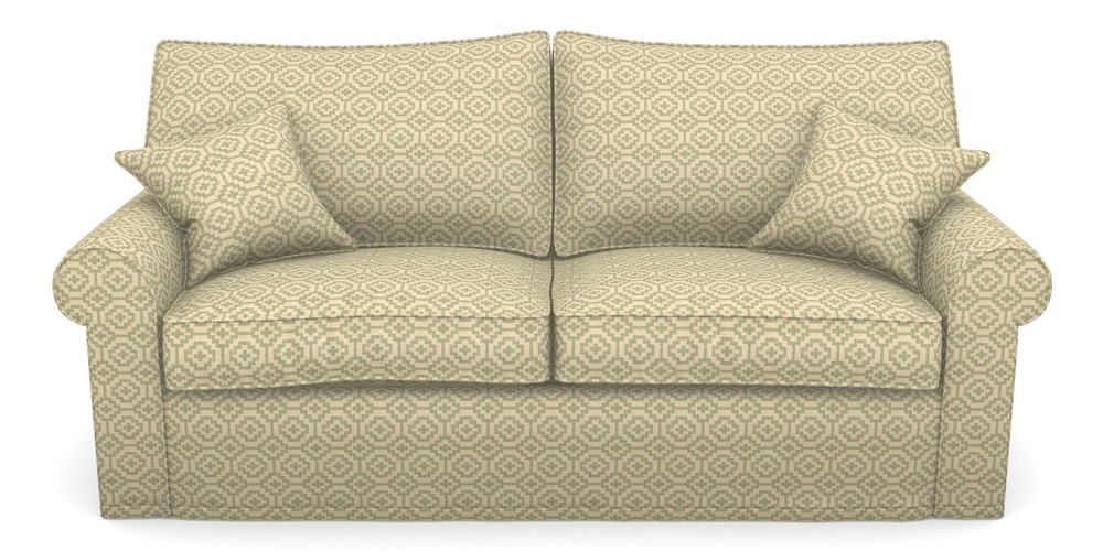 Product photograph of Upperton Sofa Bed 4 Seater Sofa Bed In Cloth 18 - Tile - Fennel from Sofas and Stuff Limited