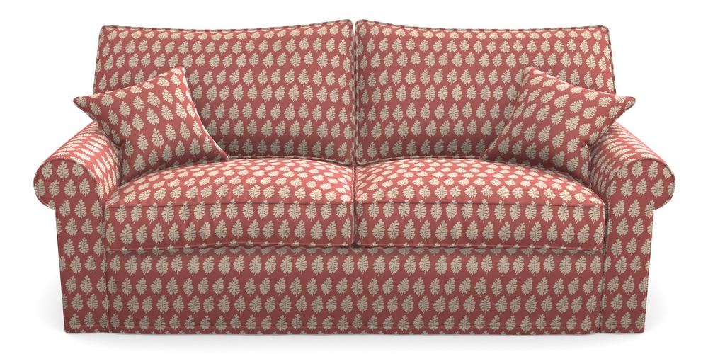 Product photograph of Upperton Sofa Bed 4 Seater Sofa Bed In Cloth 21 - Oak Leaf - Ginger Snap from Sofas and Stuff Limited