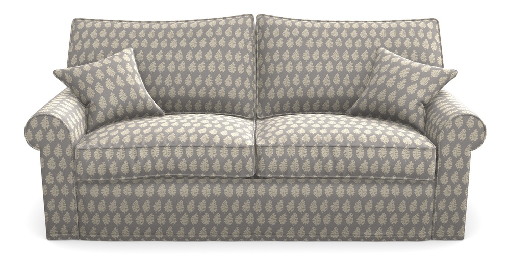 Product photograph of Upperton Sofa Bed 4 Seater Sofa Bed In Cloth 21 - Oak Leaf - Magnesium from Sofas and Stuff Limited