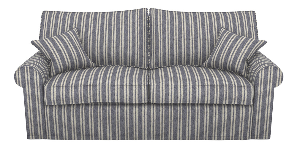 Product photograph of Upperton Sofa Bed 4 Seater Sofa Bed In Cloth 22 - Barcode - Deep Water from Sofas and Stuff Limited