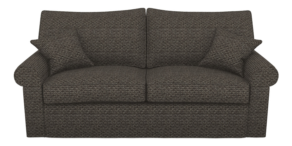 Product photograph of Upperton Sofa Bed 4 Seater Sofa Bed In Cloth 20 - Design 3 - Chestnut Weave from Sofas and Stuff Limited