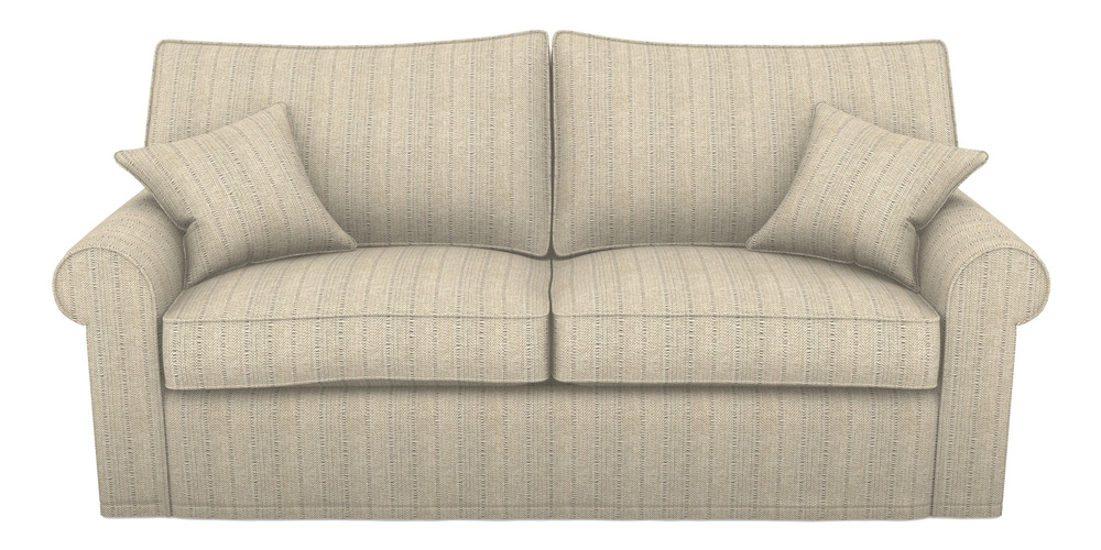 Product photograph of Upperton Sofa Bed 4 Seater Sofa Bed In Cloth 20 - Design 1 - Natural Herringbone from Sofas and Stuff Limited