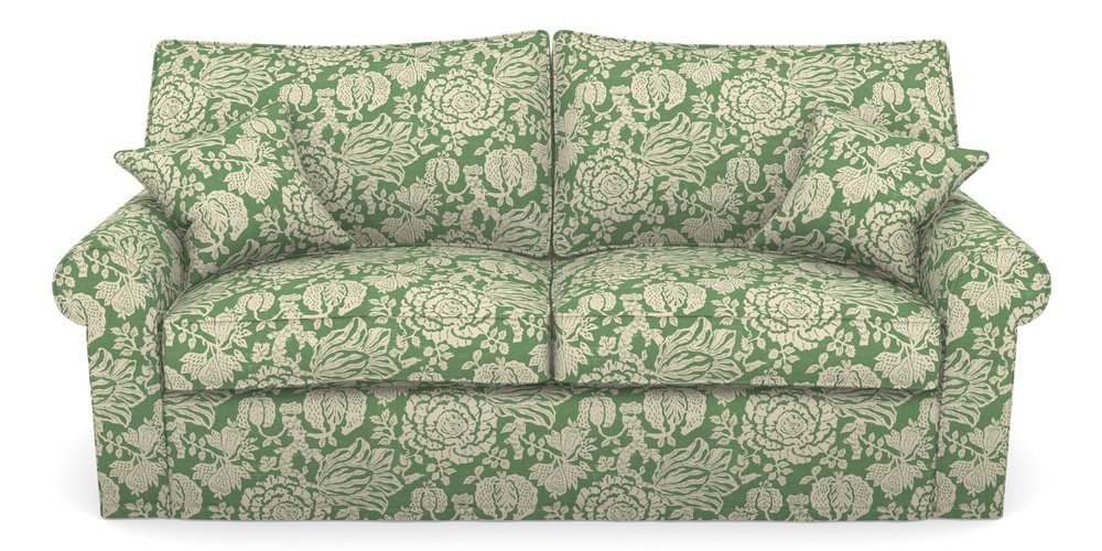 Product photograph of Upperton Sofa Bed 4 Seater Sofa Bed In V A Brompton Collection - Flowering Kale - Basil from Sofas and Stuff Limited