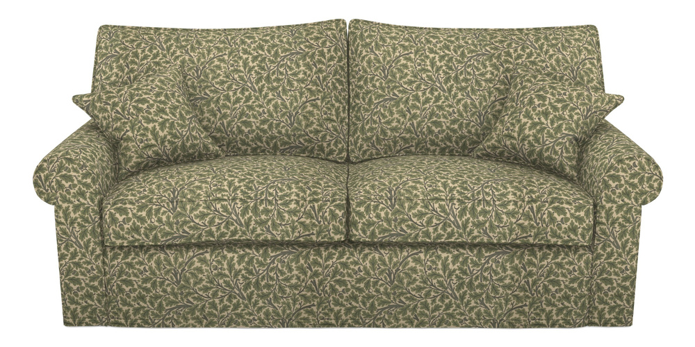 Product photograph of Upperton Sofa Bed 4 Seater Sofa Bed In V A Drawn From Nature Collection - Oak Tree - Light Green from Sofas and Stuff Limited