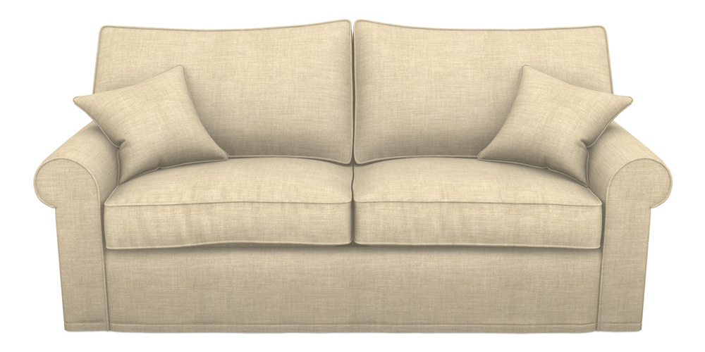Product photograph of Upperton Sofa Bed 4 Seater Sofa Bed In Posh Linen - Oatmeal from Sofas and Stuff Limited