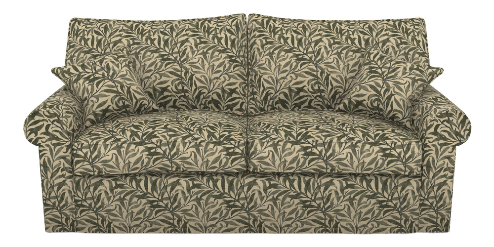 Product photograph of Upperton Sofa Bed 4 Seater Sofa Bed In V A Drawn From Nature - Willow Bough Large - Dark Green from Sofas and Stuff Limited