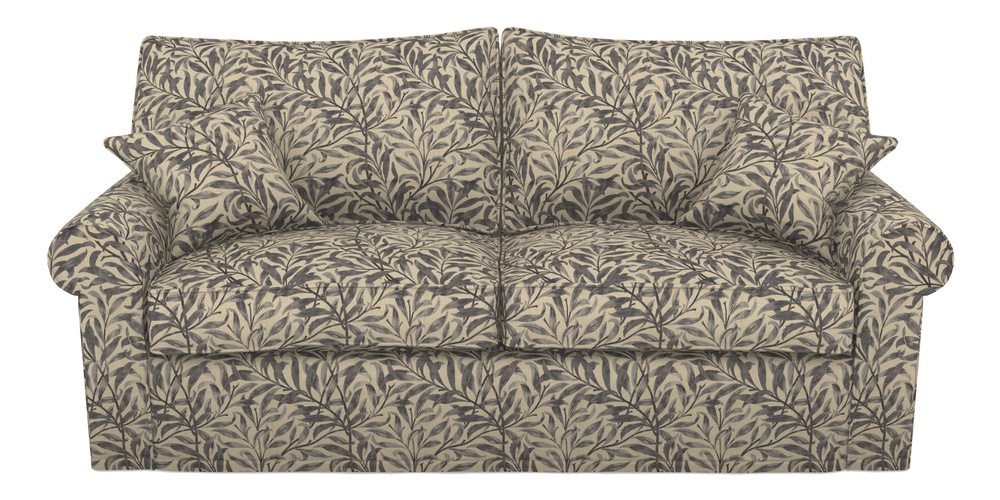 Product photograph of Upperton Sofa Bed 4 Seater Sofa Bed In V A Drawn From Nature - Willow Bough Large - Navy from Sofas and Stuff Limited