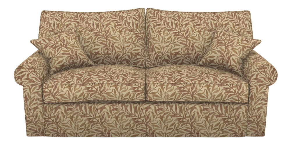 Product photograph of Upperton Sofa Bed 4 Seater Sofa Bed In V A Drawn From Nature - Willow Bough Large - Terracotta from Sofas and Stuff Limited