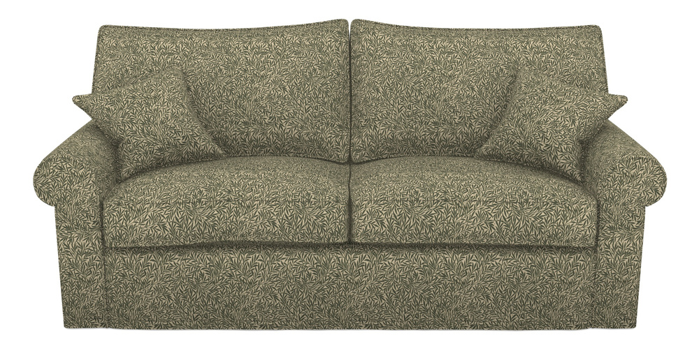 Product photograph of Upperton Sofa Bed 4 Seater Sofa Bed In V A Drawn From Nature Collection - Willow - Dark Green from Sofas and Stuff Limited