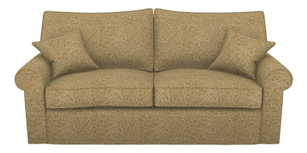 Product photograph of Upperton Sofa Bed 4 Seater Sofa Bed In V A Drawn From Nature Collection - Willow - Gold from Sofas and Stuff Limited