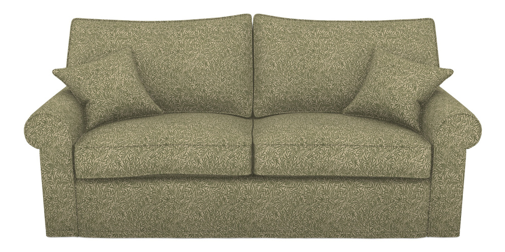 Product photograph of Upperton Sofa Bed 4 Seater Sofa Bed In V A Drawn From Nature Collection - Willow - Light Green from Sofas and Stuff Limited