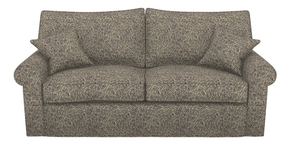 Product photograph of Upperton Sofa Bed 4 Seater Sofa Bed In V A Drawn From Nature Collection - Willow - Navy from Sofas and Stuff Limited