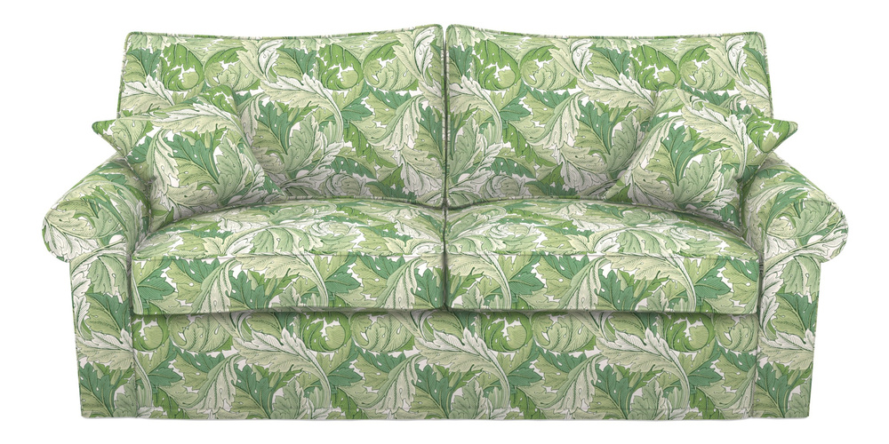 Product photograph of Upperton Sofa Bed 4 Seater Sofa Bed In William Morris Collection - Acanthus - Leaf Green from Sofas and Stuff Limited