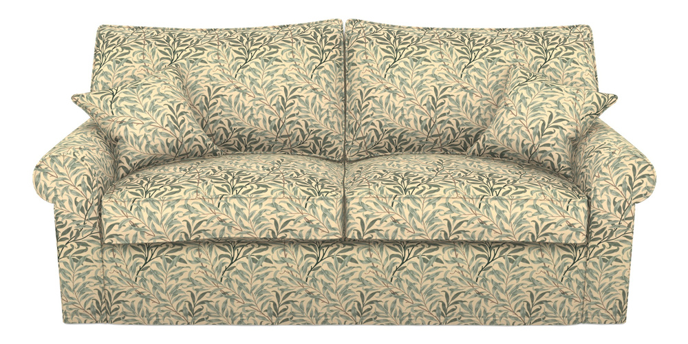 Product photograph of Upperton Sofa Bed 4 Seater Sofa Bed In William Morris Collection - Willow Boughs - Cream Pale Green from Sofas and Stuff Limited