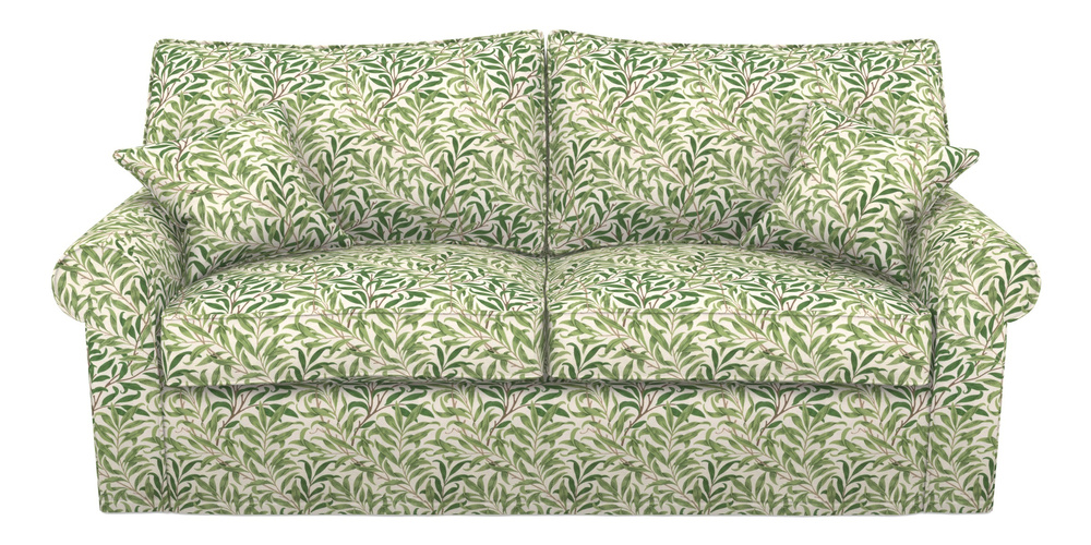 Product photograph of Upperton Sofa Bed 4 Seater Sofa Bed In William Morris Collection - Willow Boughs - Leaf Green from Sofas and Stuff Limited