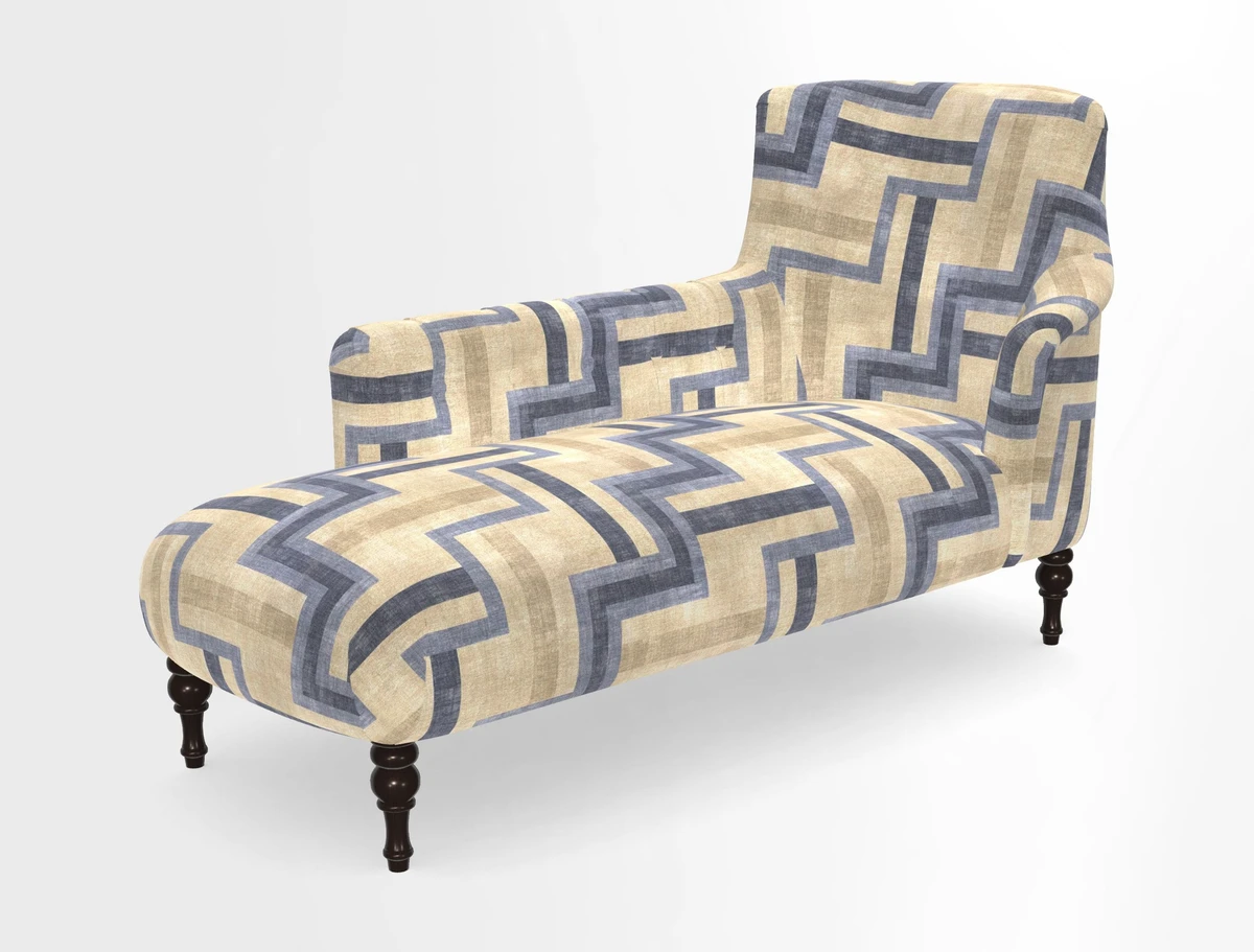 Anglesey LHF Chaise in in J Brown Paolo Lava