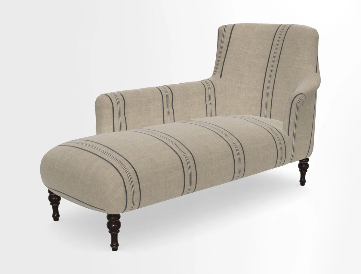 Anglesey LHF Chaise in in J Brown Paolo Lava
