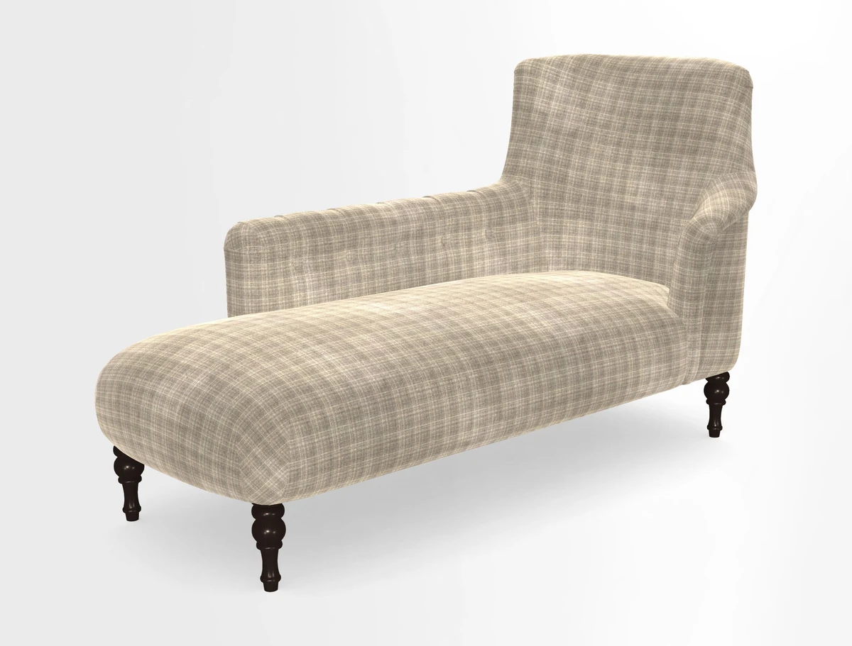 Anglesey LHF Chaise in in J Brown Paolo Lava