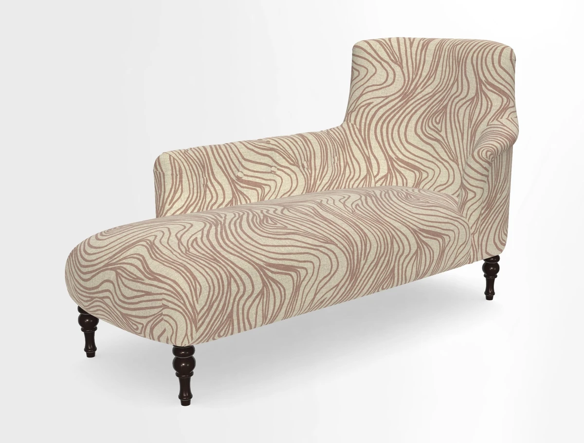 Anglesey LHF Chaise in in J Brown Paolo Lava