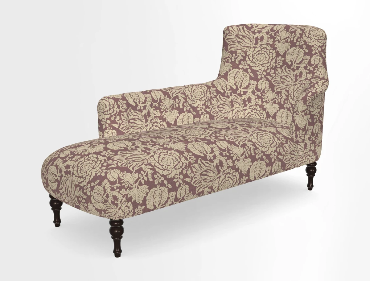 Anglesey LHF Chaise in in J Brown Paolo Lava