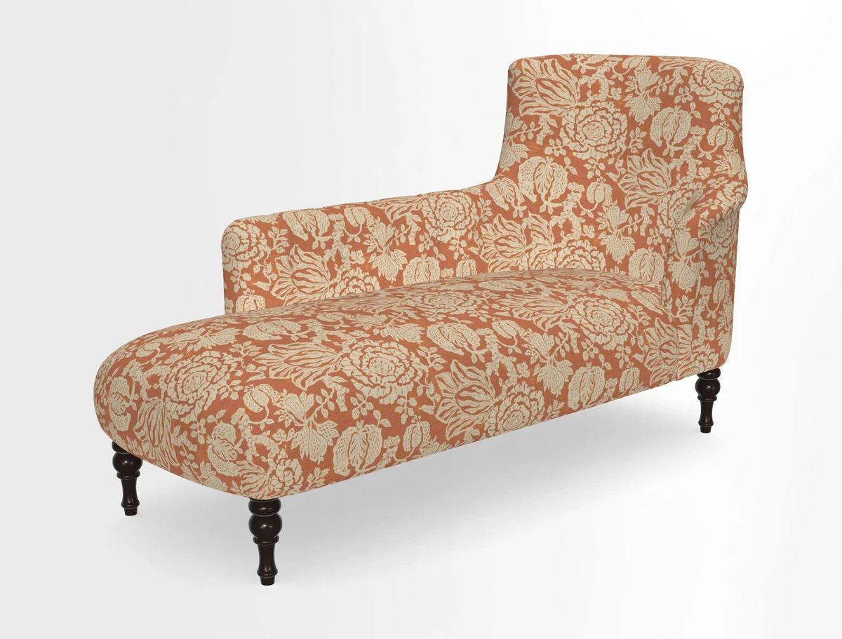 Anglesey LHF Chaise in in J Brown Paolo Lava