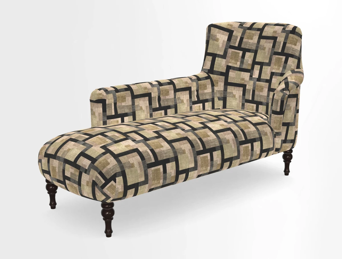 Anglesey LHF Chaise in in J Brown Paolo Lava