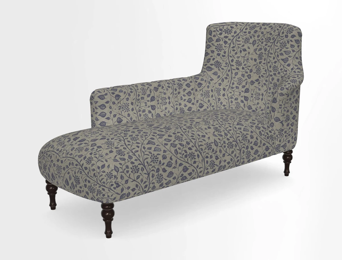 Anglesey LHF Chaise in in J Brown Paolo Lava