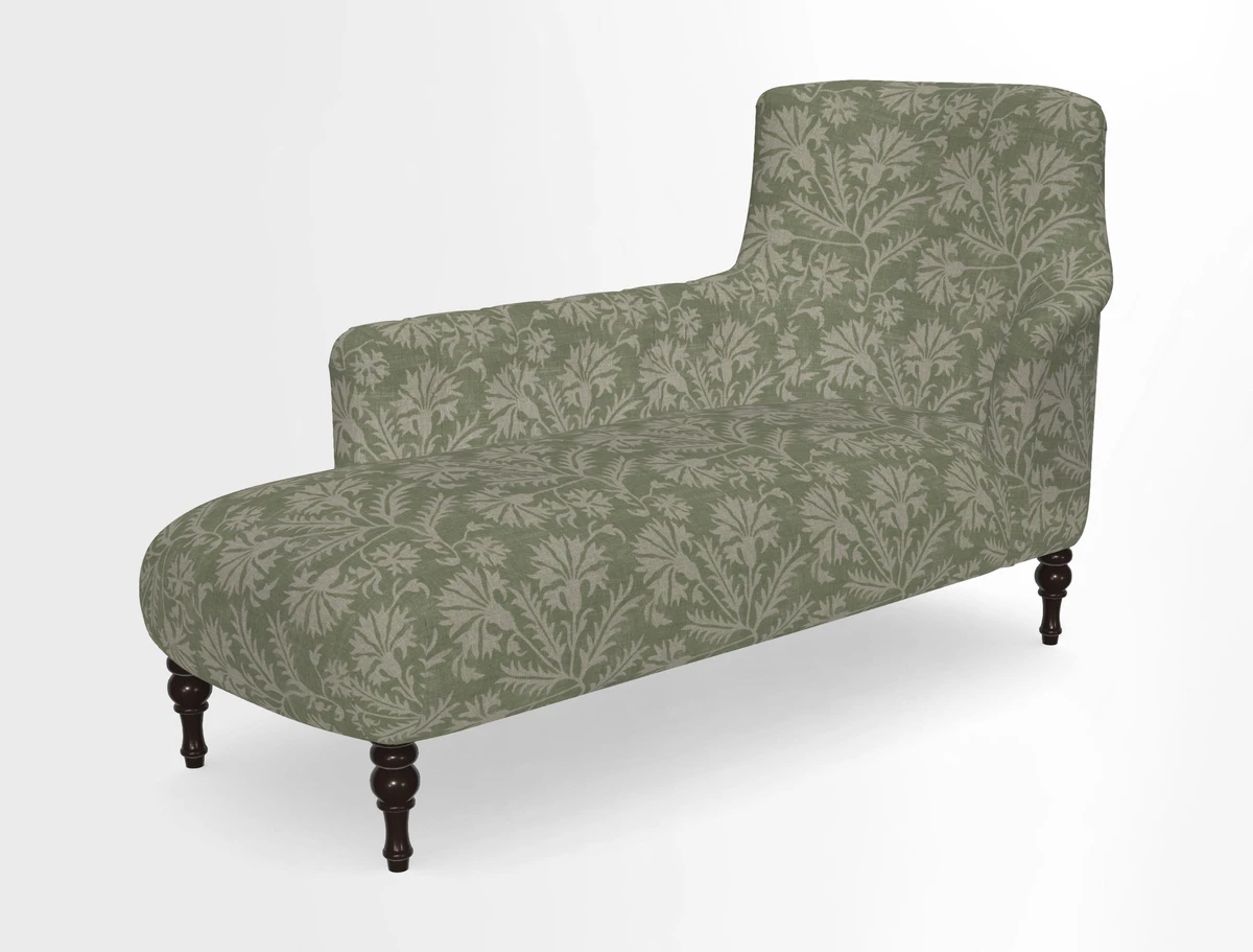 Anglesey LHF Chaise in in J Brown Paolo Lava