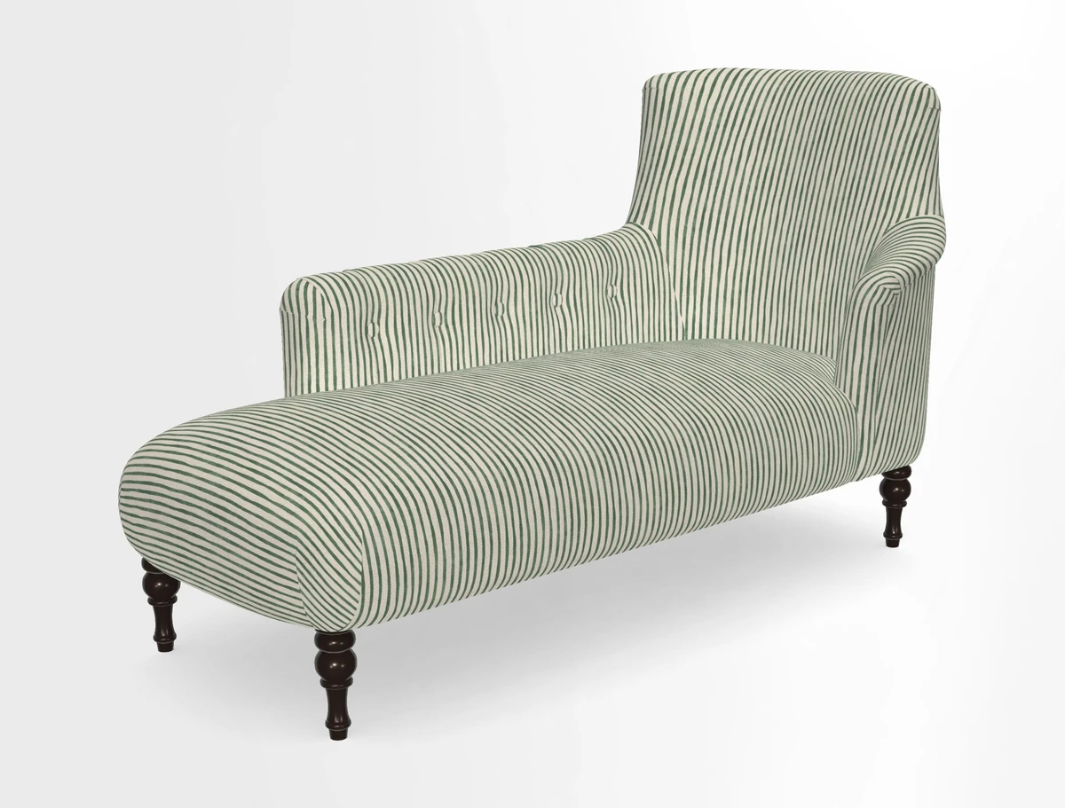 Anglesey LHF Chaise in in J Brown Paolo Lava
