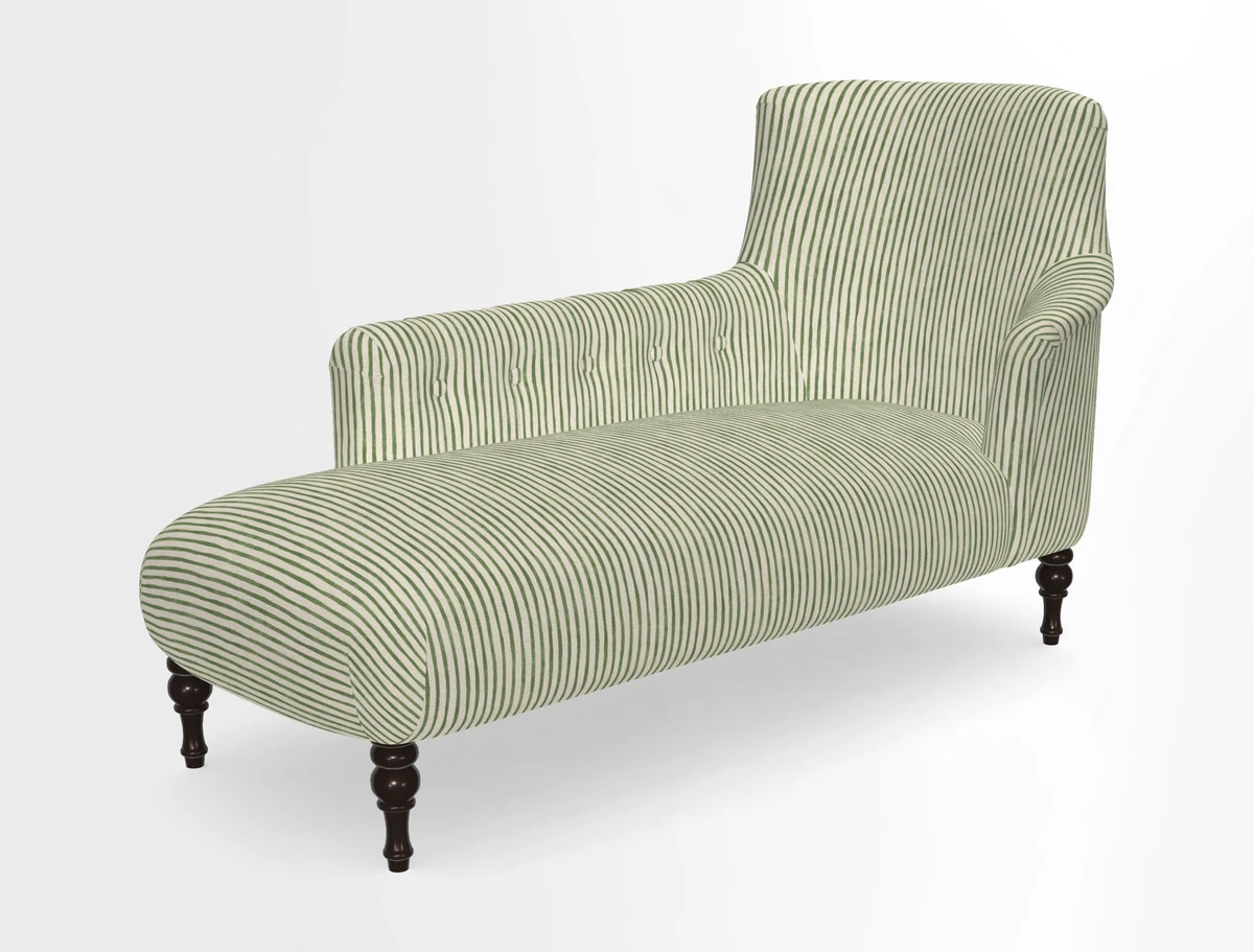 Anglesey LHF Chaise in in J Brown Paolo Lava