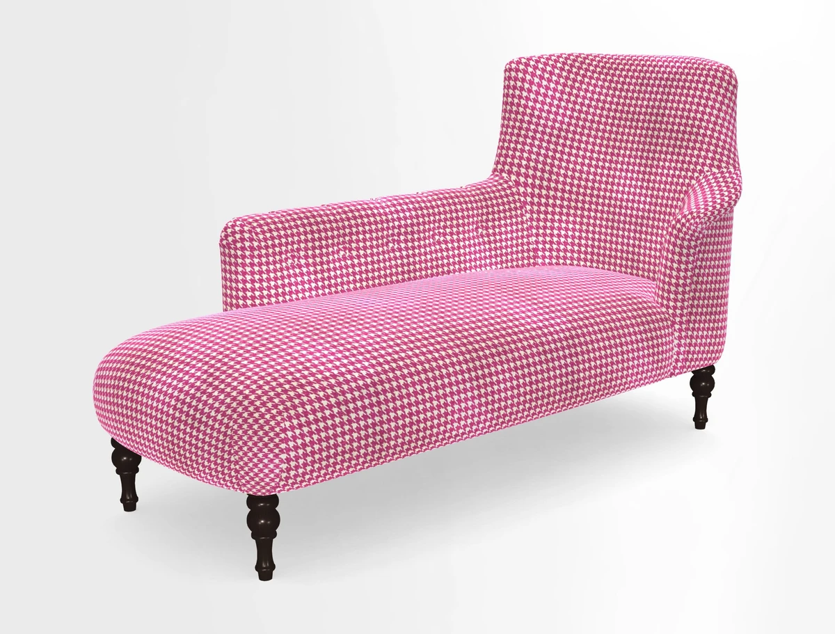 Anglesey LHF Chaise in in J Brown Paolo Lava