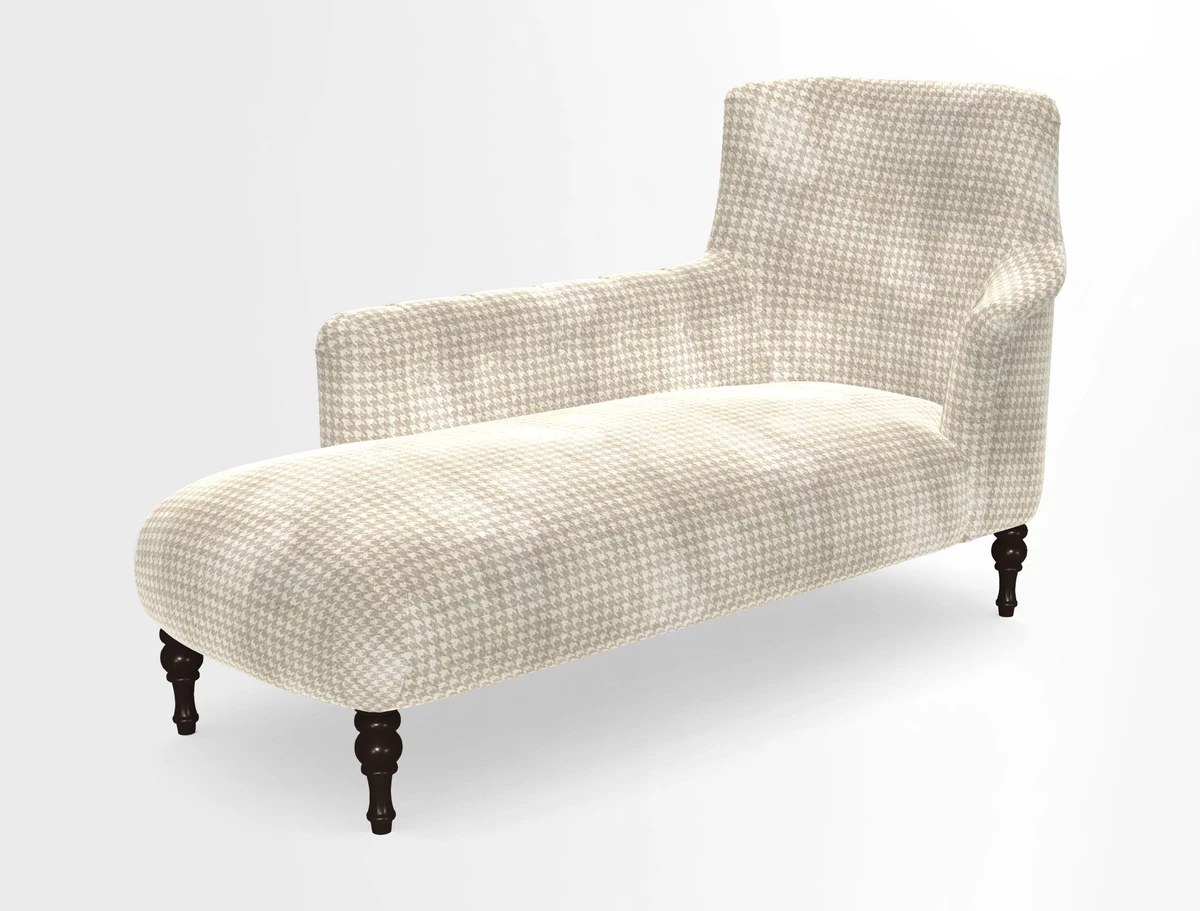 Anglesey LHF Chaise in in J Brown Paolo Lava