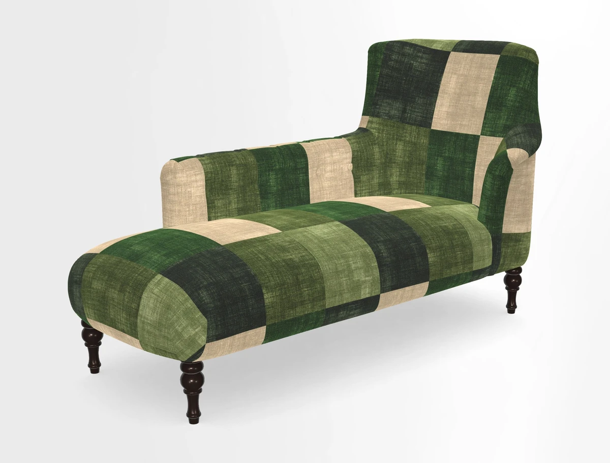 Anglesey LHF Chaise in in J Brown Paolo Lava