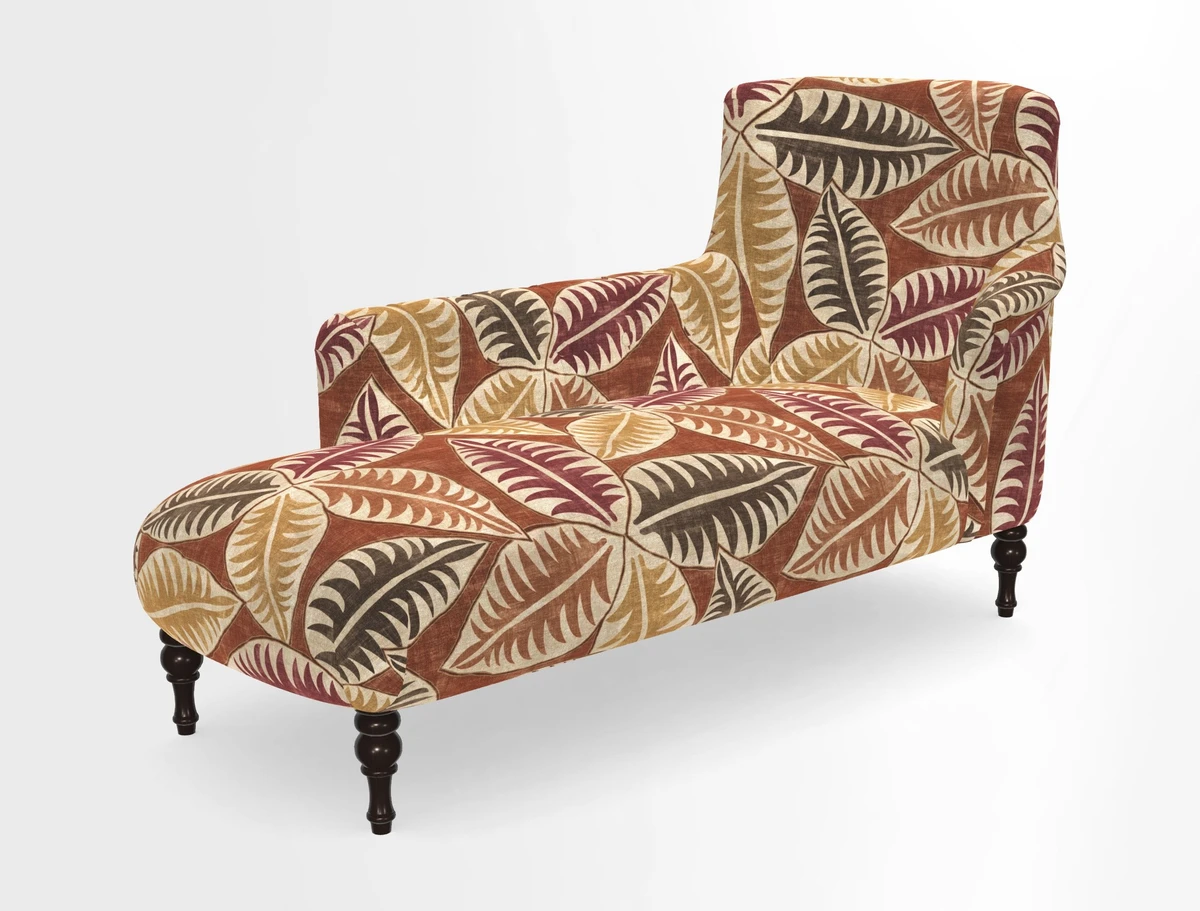 Anglesey LHF Chaise in in J Brown Paolo Lava
