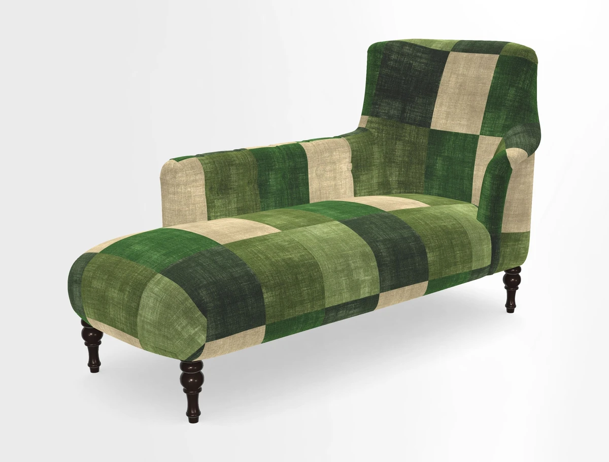 Anglesey LHF Chaise in in J Brown Paolo Lava