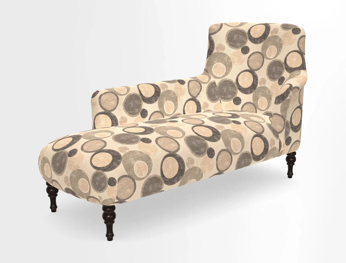 Anglesey LHF Chaise in in J Brown Paolo Lava