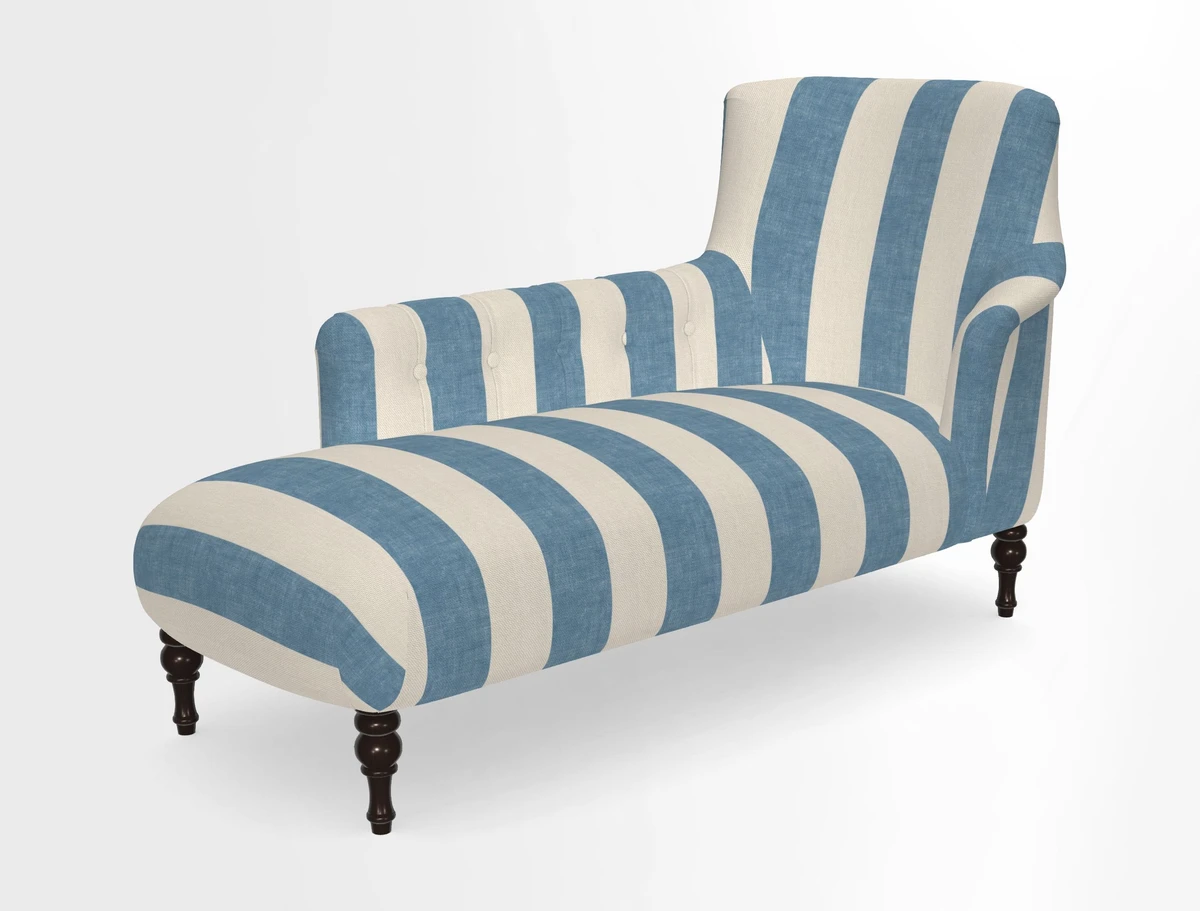 Anglesey LHF Chaise in in J Brown Paolo Lava