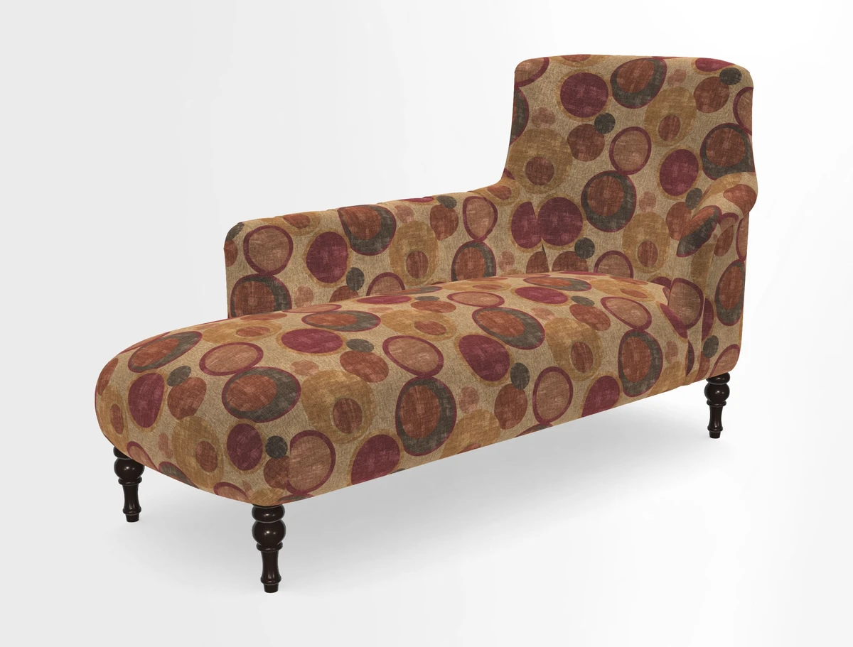 Anglesey LHF Chaise in in J Brown Paolo Lava