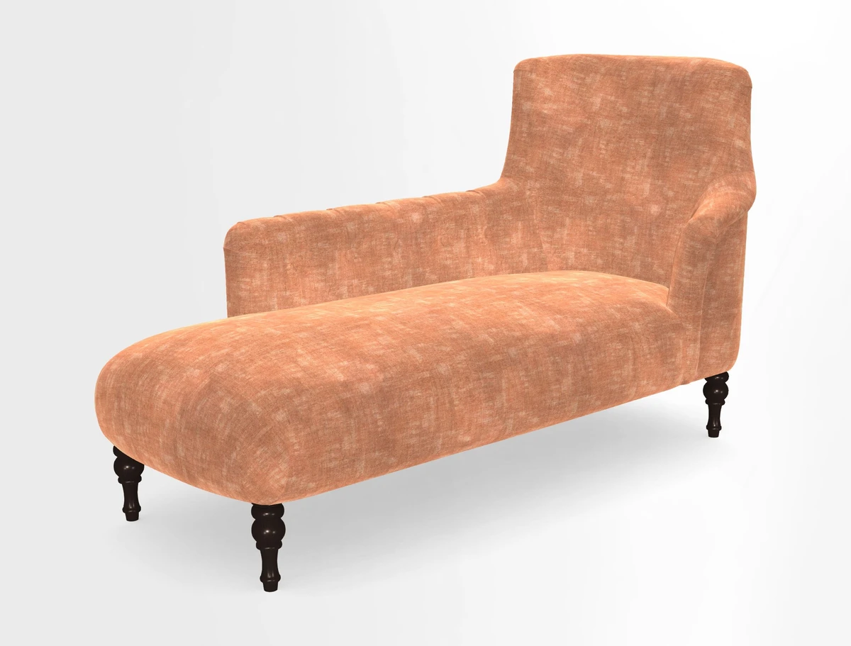 Anglesey LHF Chaise in in J Brown Paolo Lava