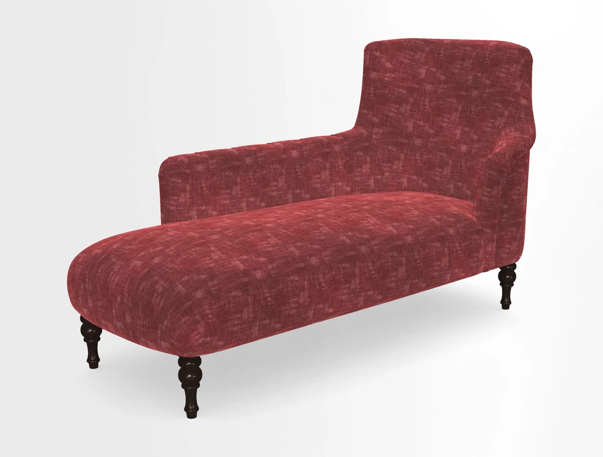 Anglesey LHF Chaise in in J Brown Paolo Lava