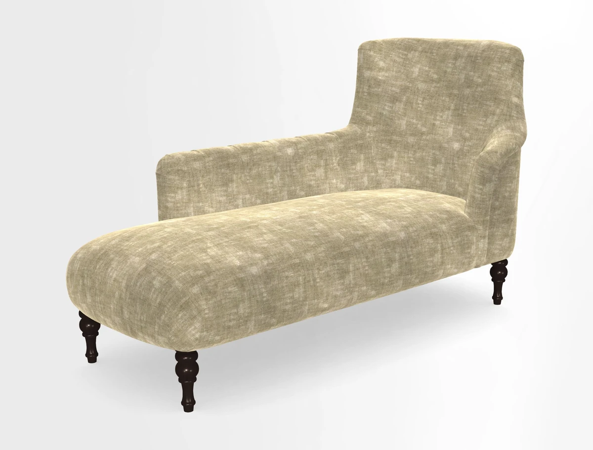 Anglesey LHF Chaise in in J Brown Paolo Lava