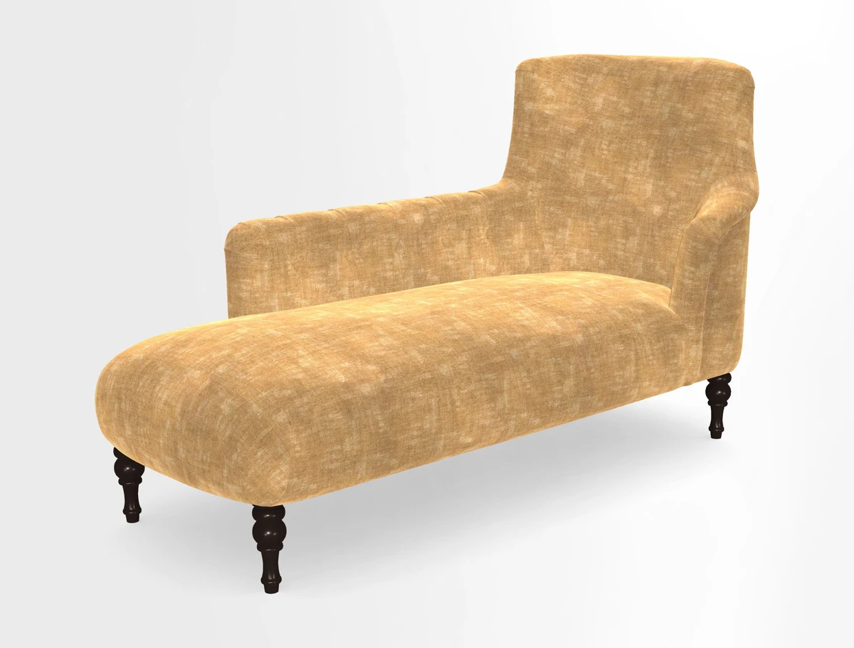 Anglesey LHF Chaise in in J Brown Paolo Lava