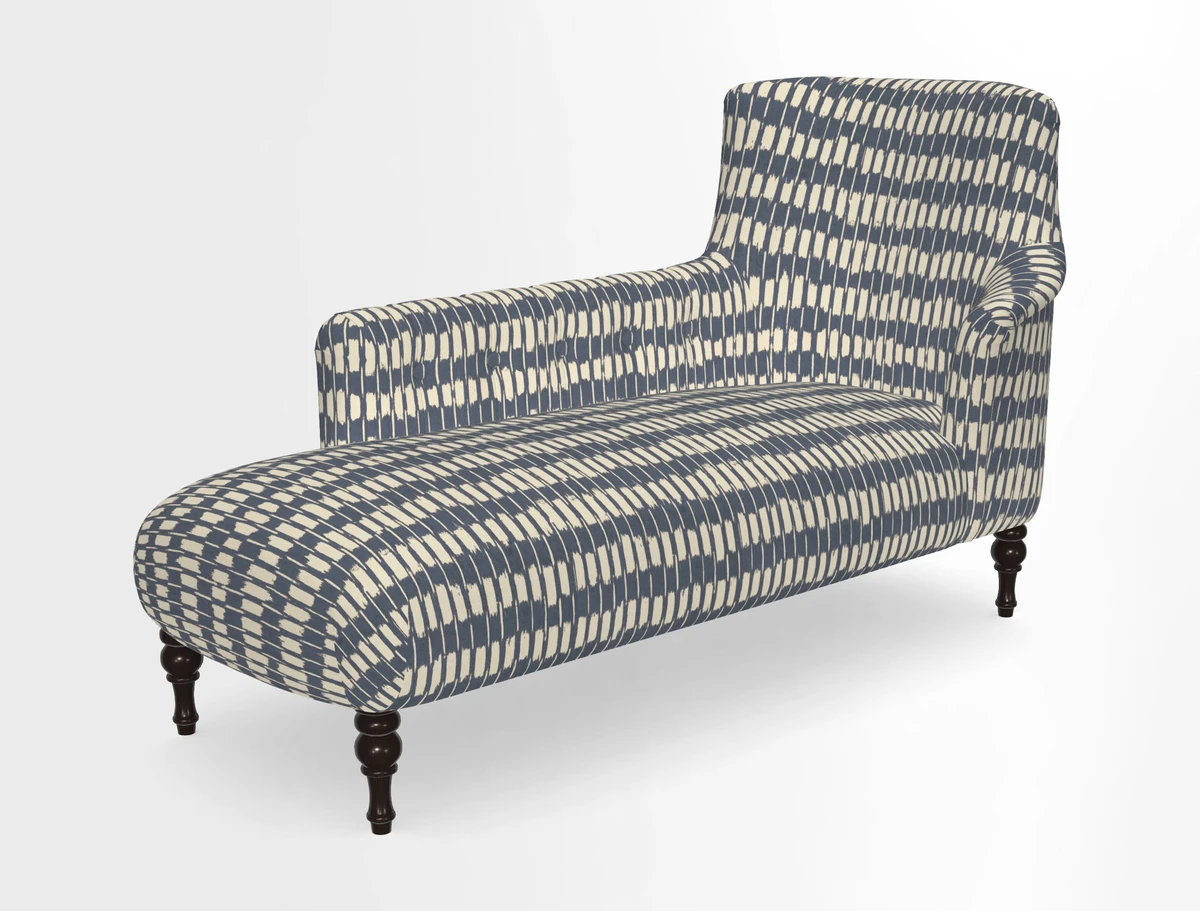 Anglesey LHF Chaise in in J Brown Paolo Lava